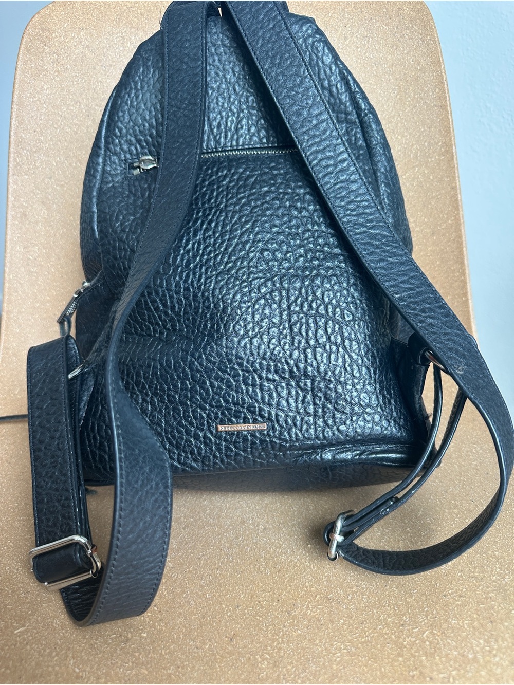 Rebecca Minkoff Black Julian Backpack - Picture 3 of 12